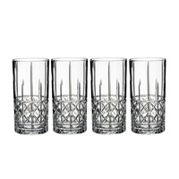 Marquis By Waterford Brady Crystalline Hi Ball Glasses 443ml - Set Of 4