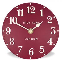 New Thomas Kent 30cm Mulberry Arabic Wall Clock - Red