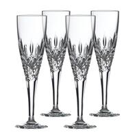 Royal Doulton Highclere Premium Crystal Champagne Flute 150ml -  Set Of 4 Glasses
