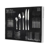 Stanley Rogers 50 Piece Stainless Steel Albany Cutlery Set 50pc