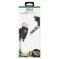 NEW NITE IZE STEELIE WINDSHIELD SQUEEZE PHONE MOUNT MAGNETIC KIT