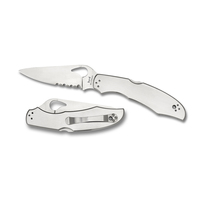 Spyderco Cara Cara 2 Stainless - Combo Blade YSBY03PS2