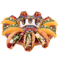 NEW PREPARA CAROUSEL TACO HOLDER STAND - HOLDS 10 