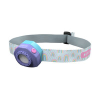 Led Lenser Kidled 4R Kids Rechargeable Head Torch Headlamp Purple