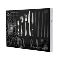 Stanley Rogers 50 Piece Amsterdam Cutlery Set 50pc Stainless Steel