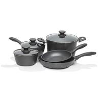 Stanley Rogers Quartz Stone Advanced 5pc Cookware Set Suits Induction 