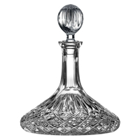 New Royal Doulton Highclere Premium Crystal Ships Decanter