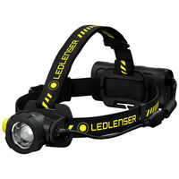 LED LENSER H15R WORK RECHARGEABLE 2500 LUMENS FOCUSABLE HEAD TORCH LIGHT