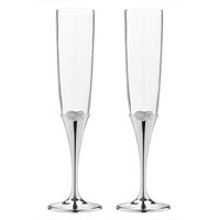 Vera Wang by Wedgwood Infinity Toasting Champagne Flute 2pc Set 175ml Set of 2