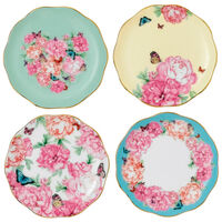 Royal Albert Miranda Kerr Mixed 10cm Plate Set of 4 Plates - 4pc Plates