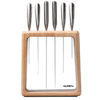 Global Hashira Maple Knife Block Set 7 Piece