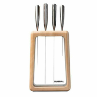 Global Hashira Maple Knife Block Set 5 Piece