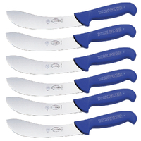 F DICK ERGOGRIP BUTCHER 6" / 15CM SKINNING KNIFE 8226415 | SET OF 6