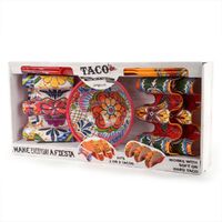 Prepara 9pc Melamine Taco Gift Box | Bowl Holder Spoon