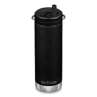 Klean Kanteen 16oz 473ml TKWide Insulated W/ Twist Cap Bottle Black