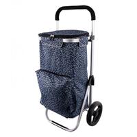 Karlstert Blue Petal Deluxe Shop Trolley | Shopping