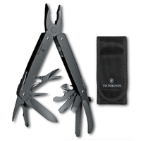 Victorinox Swiss Tool MXBS Multi-Tool + Nylon Pouch | Black 35316