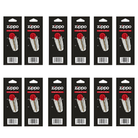 Zippo Lighter Flint Replacement Pack of 12 | Total 72 x Flints