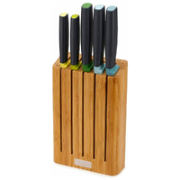 Joseph Joseph Elevate 5 Piece Kitchen Knife Set with Bamboo Block 10300