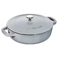 Staub Saute Pan Chisteria Round 26cm | Graphite