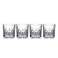 Royal Doulton Karmen Crystal Whiskey Tumbler 250ml - Set Of 4 Glasses