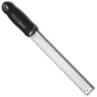 Microplane Premium Stainless Steel Zester Grater Black | Soft Grip Handle