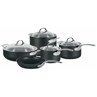 Chasseur Cinq Etoiles Hard Anodised Cookware 5 Piece Set
