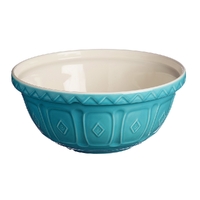 MASON CASH 29CM COLOUR MIXING BOWL - TURQUOISE