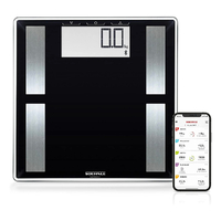 Soehnle Shape Sense Connect 50 Bathroom Scale With Bluetooth | 63879