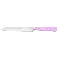 Wusthof Classic Serrated Utility Knife 14cm Purple Yam