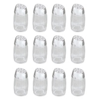 12 x Glass Salt and Pepper Shakers Squire 30ml