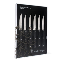 Stanley Rogers Bistro Steak Knives 6 Piece Set