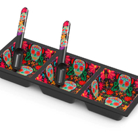 Prepara Three Section Tray + Taco 2pc Spoon | Day of The Dead
