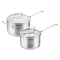 Scanpan 2 Piece Impact 16cm & 20cm Saucepan Set | 2pc