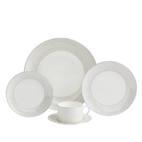 Wedgwood Gio Platinum 5pc Dinner - Set of 5 