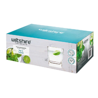 Wiltshire Plaza Short Glass Drink Tumblers 300ml | Set of 6