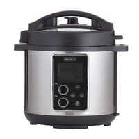 MasterPro 14 in 1 Professional Multi Digital Instant Cooker Stainless Steel - 6L