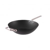  Scanpan Black Iron Carbon Steel Wok 30cm