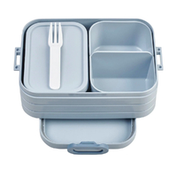 Mepal Take a Break Bento Lunch Box | Medium Nordic Blue