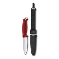 Victorinox Venture Fixed Blade Knife W/ Sheath & Belt Carry Loop Red