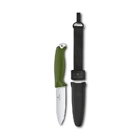 Victorinox Venture Fixed Blade Knife W/ Sheath & Belt Carry Loop Olive