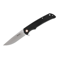 Buck Knives 259 Haxby 3 7/8" Drop Point Flipper Knife Plain Blade Carbon | 259CFS