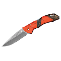 Buck Knives Bantam BLW Drop Point Folding Knife Orange Blaze Camo | 285CMS9