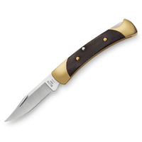 Buck Knives 55 Hunter Halfsize 420HC Lockback Pocket Folding Knife | 55BRS