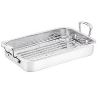 Scanpan Impact Induction 42cm x 26cm Roasting Pan With Rack