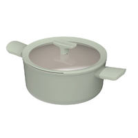 BergHOFF Balance Stockpot with Lid 24cm x 11.5cm | Sage