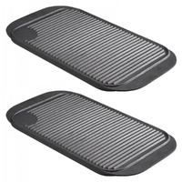 Pyrolux Pyrocast 44 x 27cm Rectangle Grill Tray | Set of 2