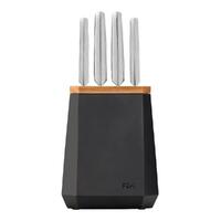 Furi Pro Stone 5pc Knife Block Set Midnight 5 Piece