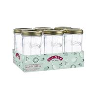 Kilner Wide Mouth Preserve 500ml | Set of 6