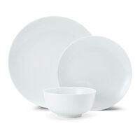 Mikasa Chalk 12pc Porcelain Dinner Set of 12